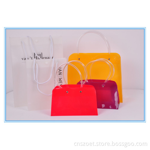Plastic Shopping Bag with Tailor Made in Size and Printing